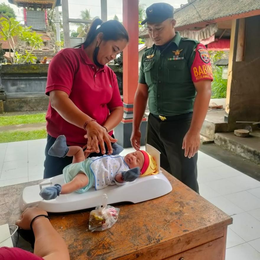 Kegiatan Penyelenggaraan Posyandu Anggrek di Br. Dinas Galiran